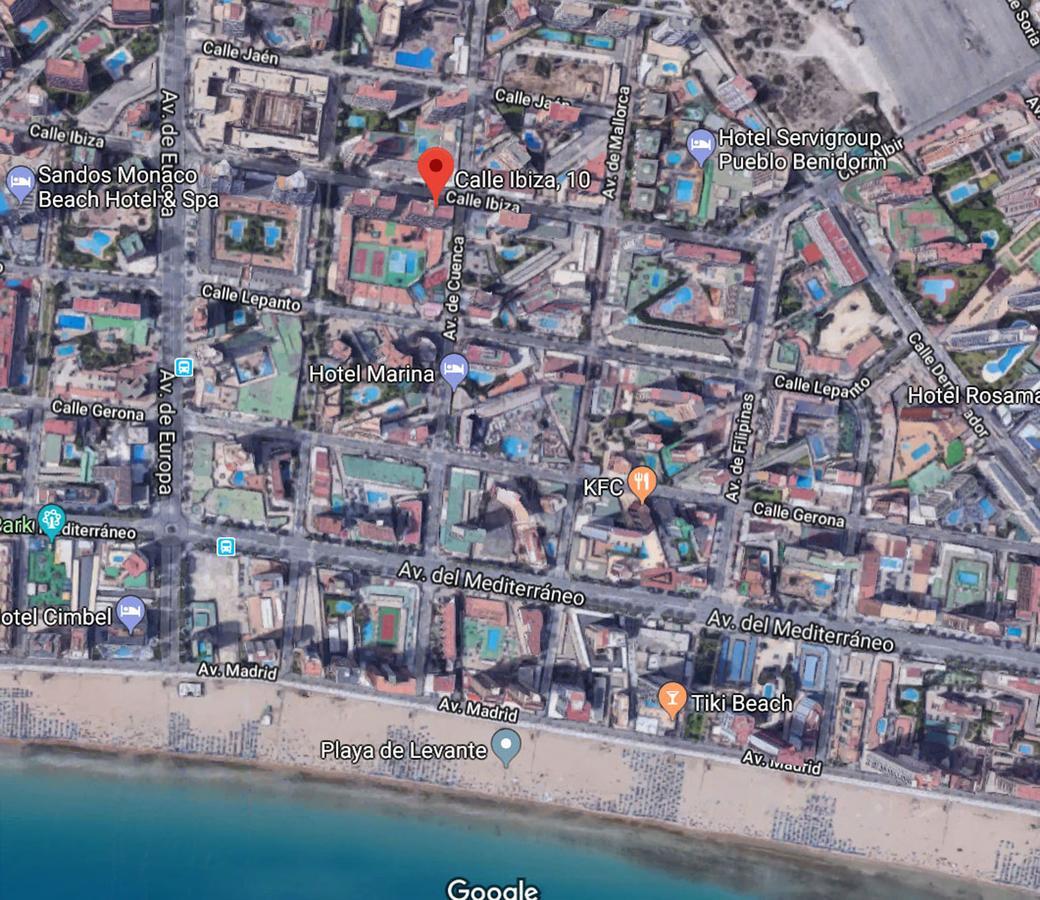 Edificio Gemelos 2 Benidorm Ngoại thất bức ảnh